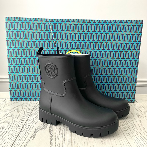 Tory Burch Shoes - New Tory Burch Rain Boots Black